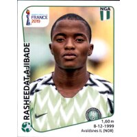 Frauen WM 2019 Sticker 96 - Rasheedat Ajibade - Nigeria