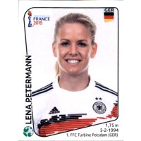 Frauen WM 2019 Sticker 114 - Lena Petermann - Deutschland