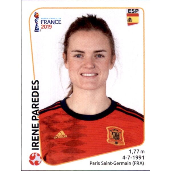 Frauen WM 2019 Sticker 146 - Irene Paredes - Spanien