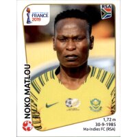 Frauen WM 2019 Sticker 164 - Noko Matlou - Südafrika