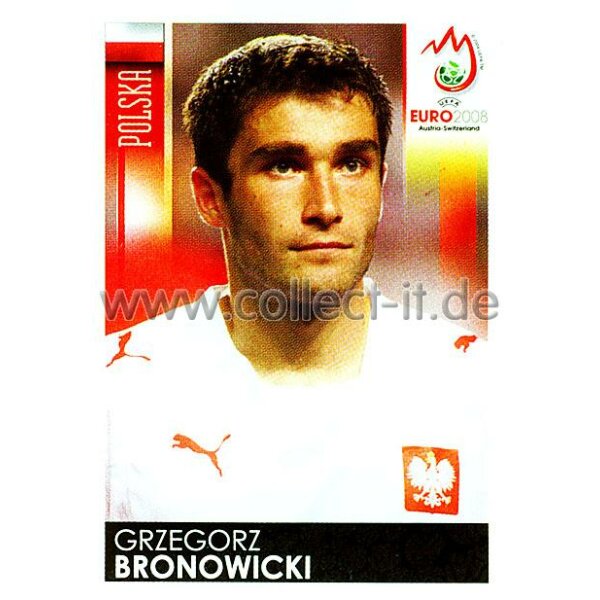 Panini EM 2008 - Sticker 244 - Grzegorz Bronowicki