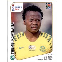 Frauen WM 2019 Sticker 173 - Thembi Kgatlana -...