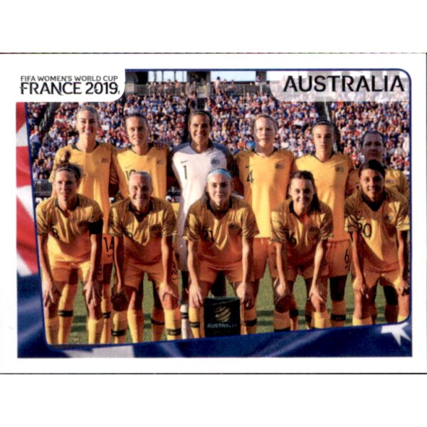 Frauen WM 2019 Sticker 177 - Team - Australien
