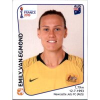 Frauen WM 2019 Sticker 187 - Emily van Egmond - Australien