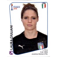 Frauen WM 2019 Sticker 197 - Laura Giuliani - Italien