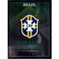 Frauen WM 2019 Sticker 214 - Wappen - Brasilien