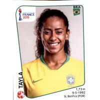 Frauen WM 2019 Sticker 222 - Tayla - Brasilien