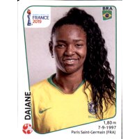Frauen WM 2019 Sticker 223 - Daiane - Brasilien