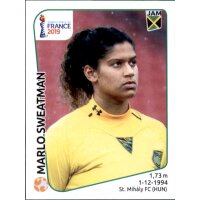 Frauen WM 2019 Sticker 245 - Marlo Sweatman - Jamaika