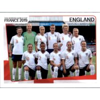 Frauen WM 2019 Sticker 253 - Team - England