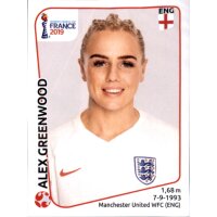 Frauen WM 2019 Sticker 258 - Alex Greenwood - England