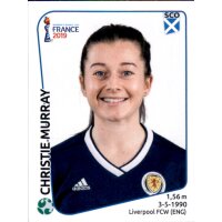 Frauen WM 2019 Sticker 287 - Christie Murray - Schottland