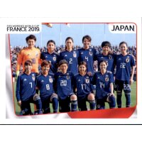 Frauen WM 2019 Sticker 310 - Team - Japan