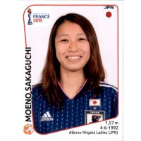 Frauen WM 2019 Sticker 323 - Moeno Sakaguchi - Japan