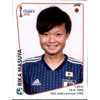 Frauen WM 2019 Sticker 324 - Rika Masuya - Japan