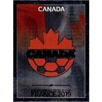 Frauen WM 2019 Sticker 328 - Wappen - Kanada