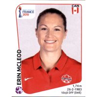 Frauen WM 2019 Sticker 331 - Erin McLeod - Kanada