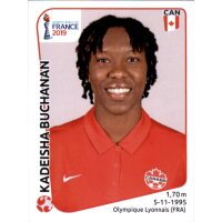 Frauen WM 2019 Sticker 334 - Kadeisha Buchanan - Kanada