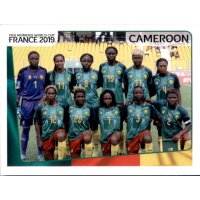 Frauen WM 2019 Sticker 348 - Team - Kamerun