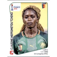 Frauen WM 2019 Sticker 353 - Claudine Meffometou Tcheno -...