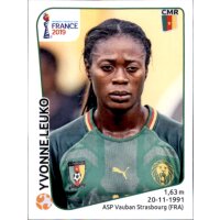 Frauen WM 2019 Sticker 360 - Yvonne Leuko - Kamerun