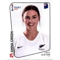 Frauen WM 2019 Sticker 369 - Anna Green - Neuseeland