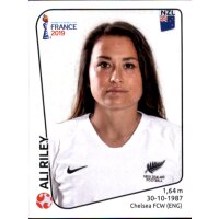 Frauen WM 2019 Sticker 374 - Ali Riley - Neuseeland