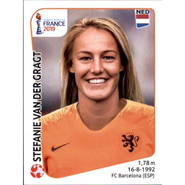 Frauen WM 2019 Sticker 393 - Dominique Bloodworth - Niederlande