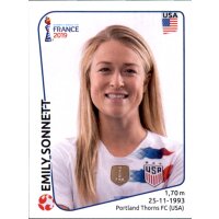 Frauen WM 2019 Sticker 412 - Emily Sonnett - USA