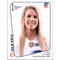 Frauen WM 2019 Sticker 415 - Julie Ertz - USA