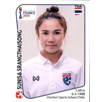 Frauen WM 2019 Sticker 430 - Sunisa Srangthaisong - Thailand