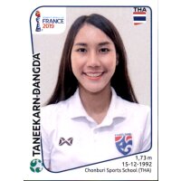 Frauen WM 2019 Sticker 440 - Taneekarn Dangda - Thailand