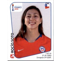 Frauen WM 2019 Sticker 449 - Rocio Soto - Chile