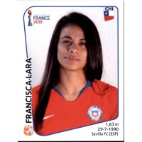 Frauen WM 2019 Sticker 452 - Francisca Lara - Chile