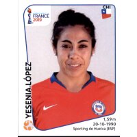 Frauen WM 2019 Sticker 454 - Yessenia Lopez - Chile