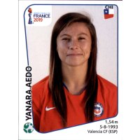 Frauen WM 2019 Sticker 457 - Yanara Aedo - Chile