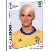 Frauen WM 2019 Sticker 465 - Nilla Fischer - Schweden