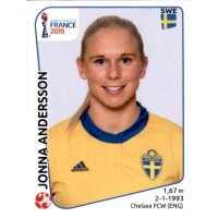 Frauen WM 2019 Sticker 468 - Jonna Andersson - Schweden