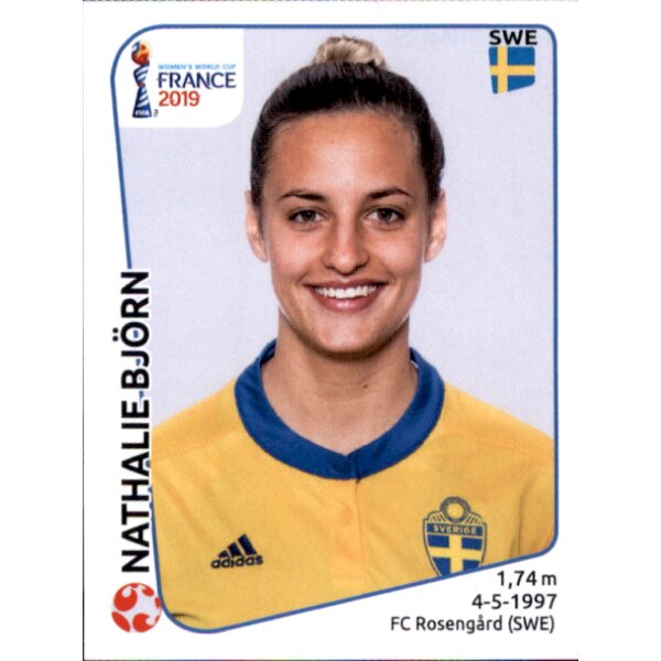 Frauen WM 2019 Sticker 469 - Nathalie Björn - Schweden