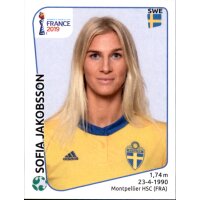 Frauen WM 2019 Sticker 477 - Sofia Jakobsson - Schweden