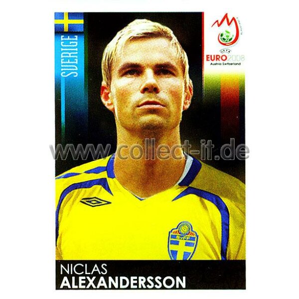 Panini EM 2008 - Sticker 397 - Niclas Alexandersson