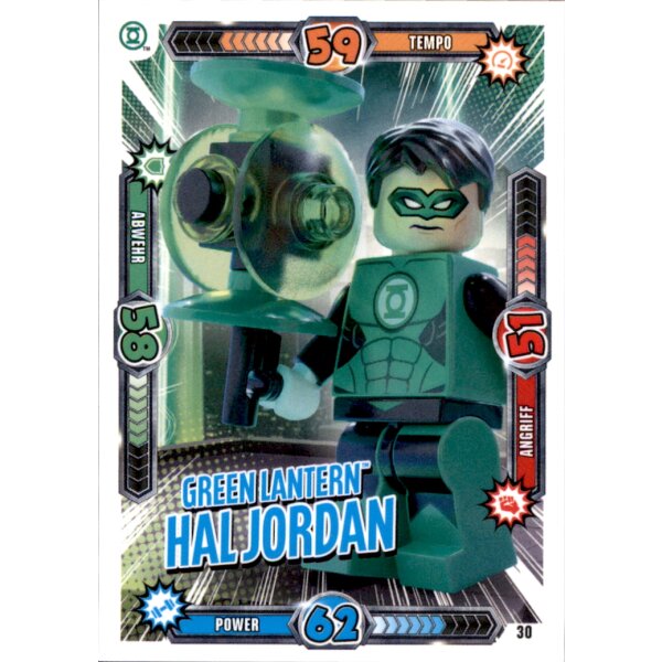 LEGO Batman Movie Karten Nr. 30 - Green Lantern Hal Jordan