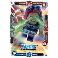 LEGO Batman Movie Karten Nr. 34 - Starfire