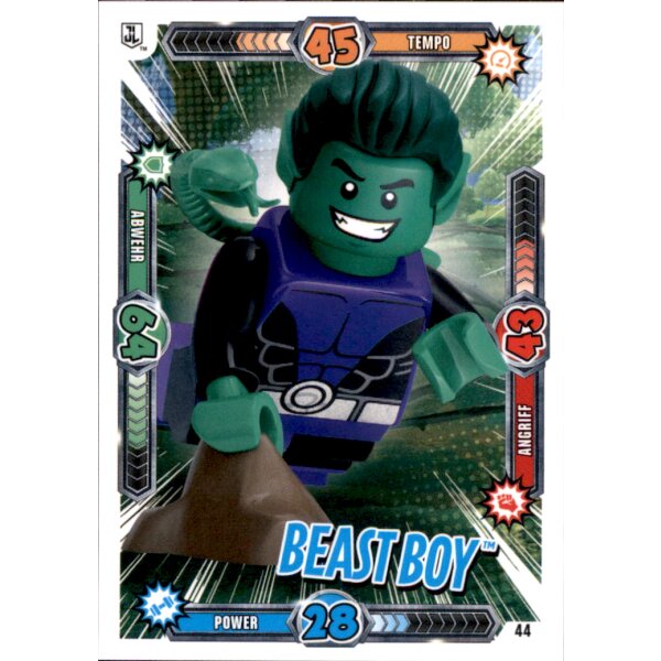 LEGO Batman Movie Karten Nr. 44 - Beast Boy