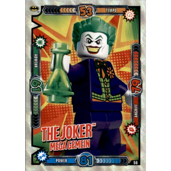 LEGO Batman Movie Karten Nr. 56 - The Joker mega gemein