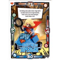 LEGO Batman Movie Karten Nr. 126 - Mighty Micros Supergirl