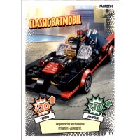 LEGO Batman Movie Karten Nr. 171 - Classic Batmobil -...