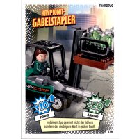 LEGO Batman Movie Karten Nr. 179 - Kryptonit-Gabelstapler...