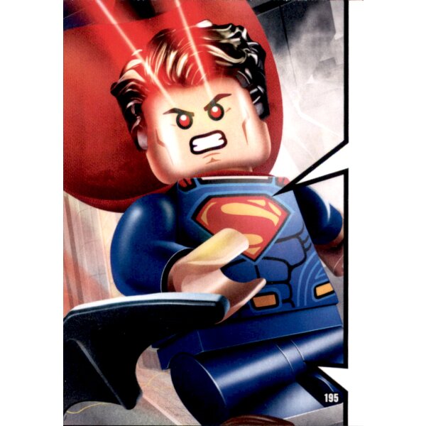 LEGO Batman Movie Karten Nr. 195 - Puzzle Justice League 6/9