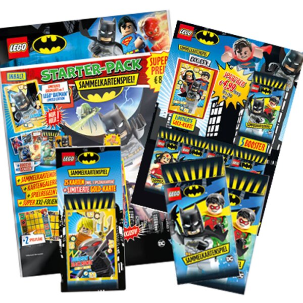 LEGO Batman - Trading Cards - Display,Starter,Booster zum aussuchen